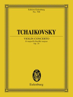 cover image of Violin Concerto D major